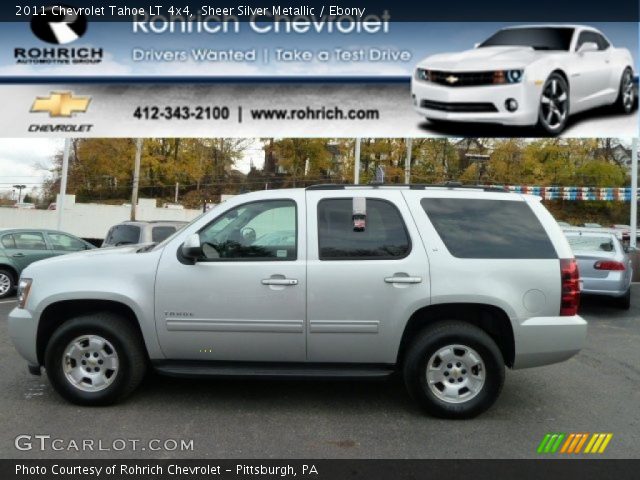2011 Chevrolet Tahoe LT 4x4 in Sheer Silver Metallic