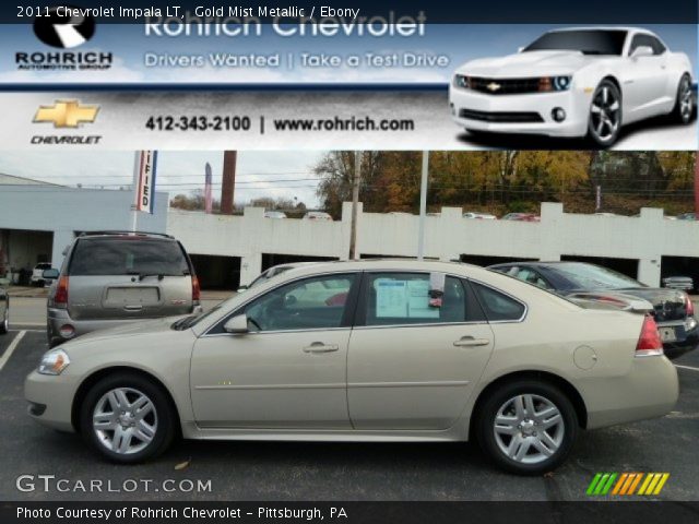 2011 Chevrolet Impala LT in Gold Mist Metallic