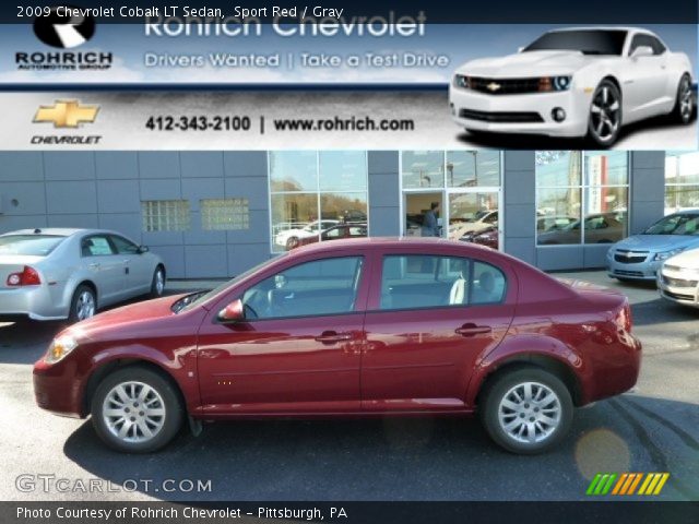 2009 Chevrolet Cobalt LT Sedan in Sport Red