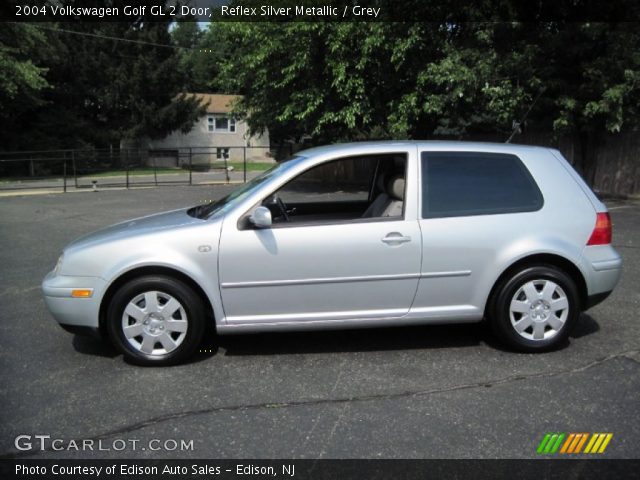 2004 Volkswagen Golf GL 2 Door in Reflex Silver Metallic