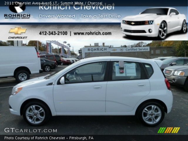 2011 Chevrolet Aveo Aveo5 LT in Summit White