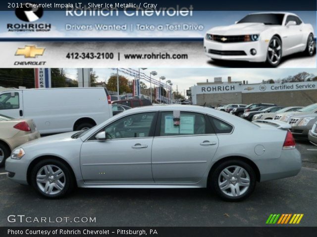 2011 Chevrolet Impala LT in Silver Ice Metallic
