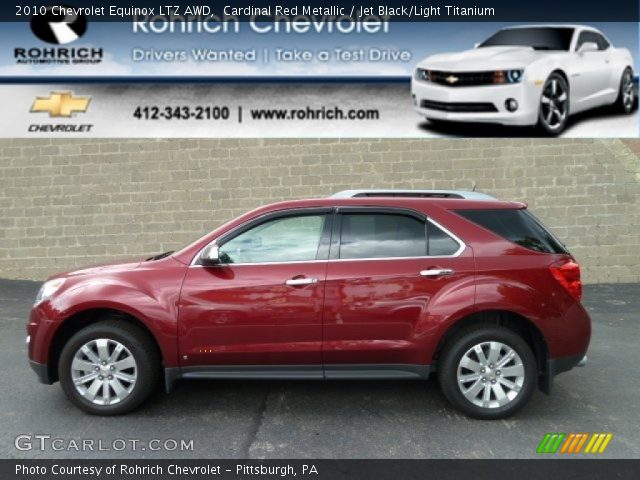 2010 Chevrolet Equinox LTZ AWD in Cardinal Red Metallic