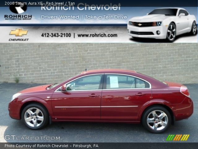 2008 Saturn Aura XE in Red Jewel