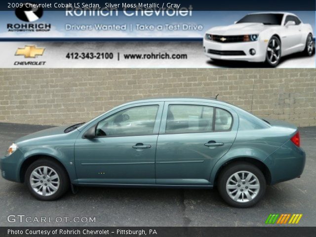 2009 Chevrolet Cobalt LS Sedan in Silver Moss Metallic