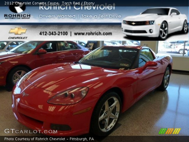 2012 Chevrolet Corvette Coupe in Torch Red