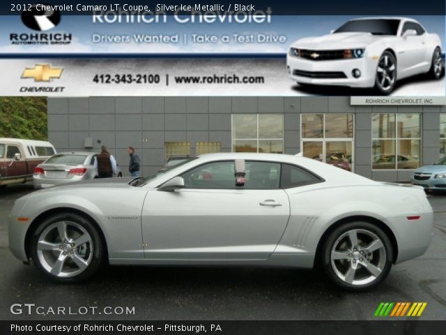 2012 Chevrolet Camaro LT Coupe in Silver Ice Metallic