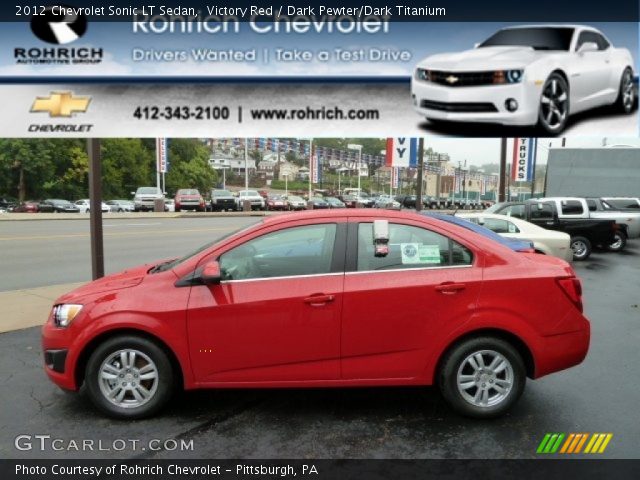 2012 Chevrolet Sonic LT Sedan in Victory Red