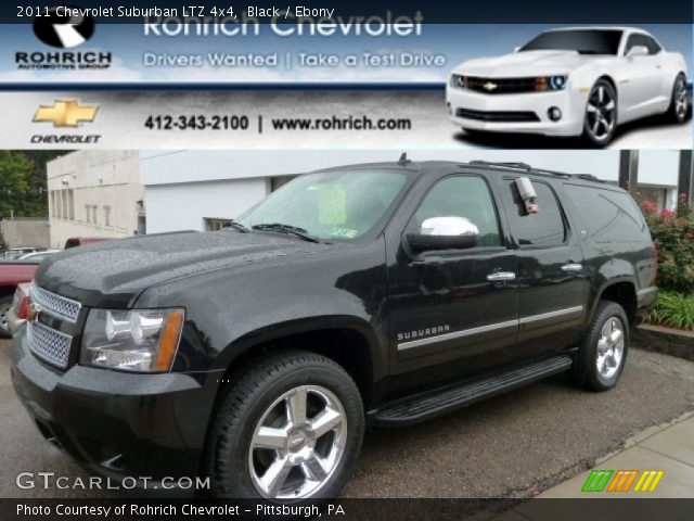 2011 Chevrolet Suburban LTZ 4x4 in Black