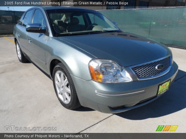 2005 Ford Five Hundred Limited in Titanium Green Metallic