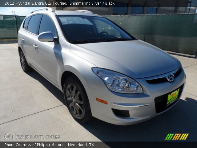 2012 Hyundai Elantra GLS Touring in Shimmering Silver