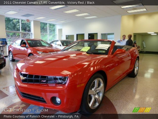 2011 Chevrolet Camaro LT/RS Convertible in Victory Red