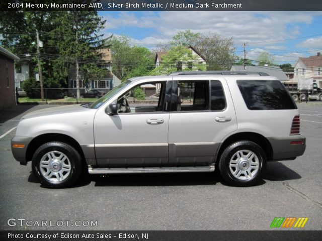 2004 Mercury Mountaineer AWD in Silver Birch Metallic