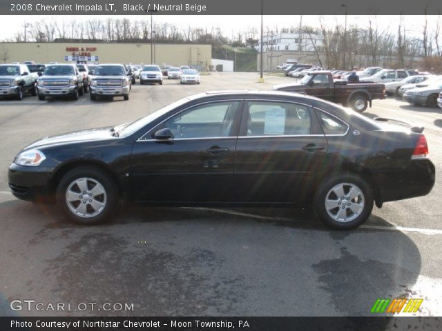 2008 Chevrolet Impala LT in Black
