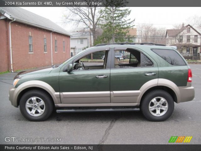 2004 Kia Sorento EX 4WD in Ivy Green Metallic