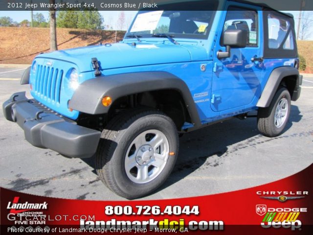 2012 Jeep Wrangler Sport 4x4 in Cosmos Blue