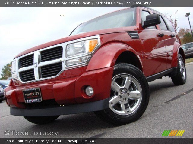 2007 Dodge Nitro SLT in Inferno Red Crystal Pearl