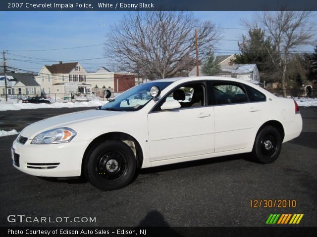 2007 Chevrolet Impala Police in White