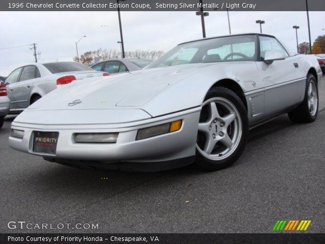 1996 Chevrolet Corvette Collector Edition Coupe in Sebring Silver Metallic