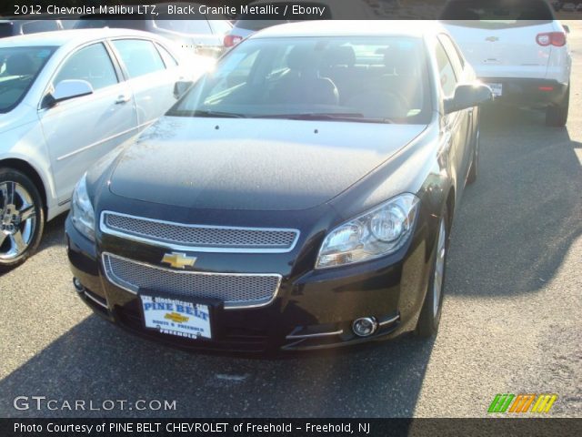 2012 Chevrolet Malibu LTZ in Black Granite Metallic