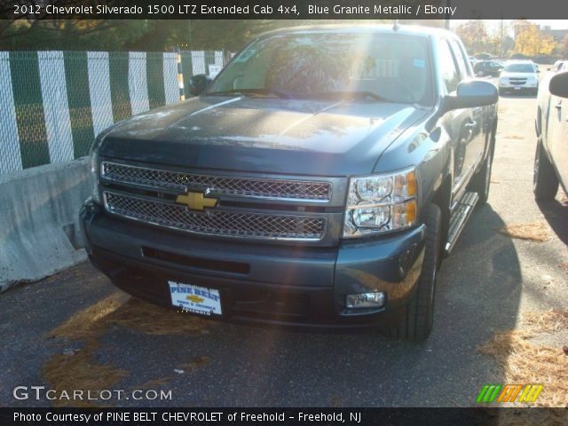 2012 Chevrolet Silverado 1500 LTZ Extended Cab 4x4 in Blue Granite Metallic