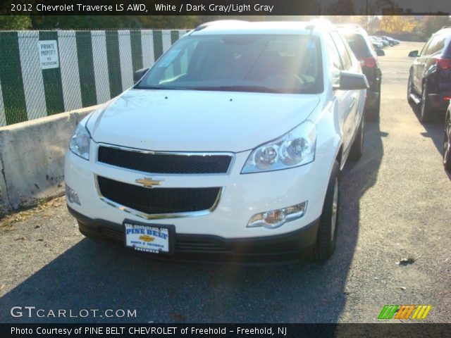 2012 Chevrolet Traverse LS AWD in White