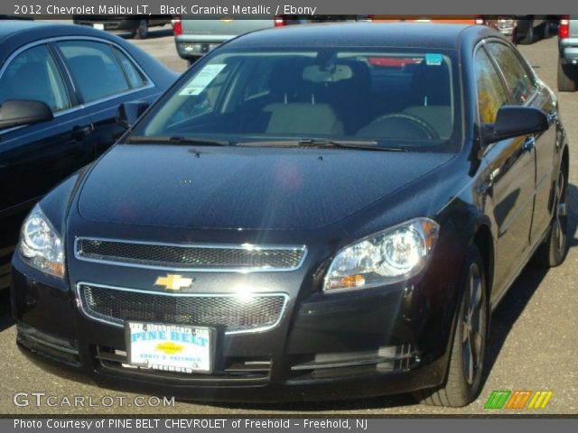 2012 Chevrolet Malibu LT in Black Granite Metallic