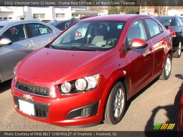 2012 Chevrolet Sonic LS Sedan in Crystal Red Tintcoat