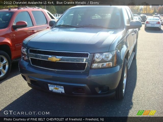 2012 Chevrolet Avalanche LS 4x4 in Blue Granite Metallic