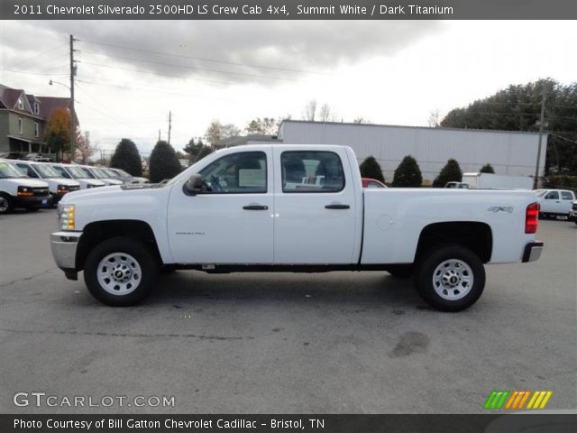 2011 Chevrolet Silverado 2500HD LS Crew Cab 4x4 in Summit White