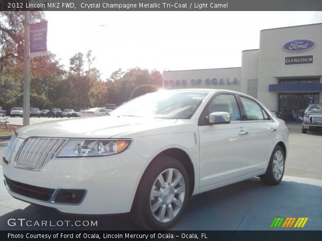 2012 Lincoln MKZ FWD in Crystal Champagne Metallic Tri-Coat