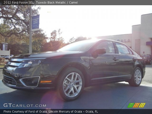 2012 Ford Fusion SEL in Tuxedo Black Metallic