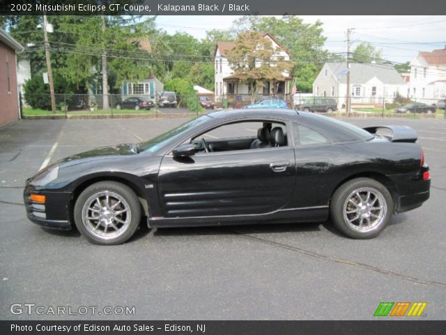2002 Mitsubishi Eclipse GT Coupe in Kalapana Black