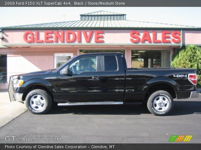 2009 Ford F150 XLT SuperCab 4x4 in Black