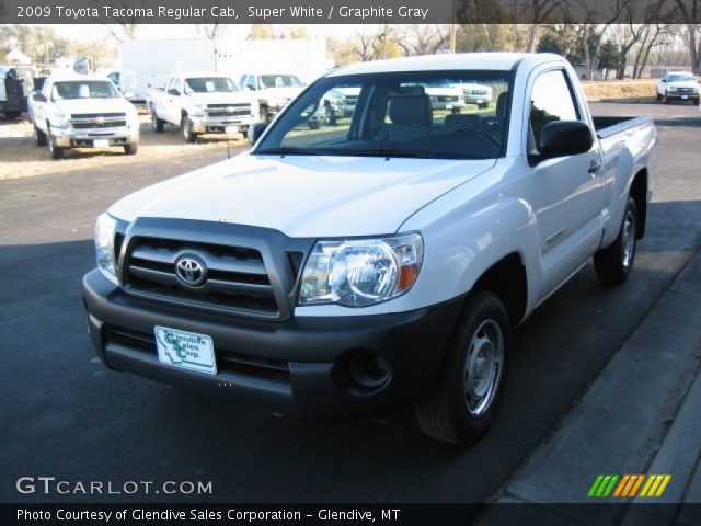 2009 Toyota Tacoma Regular Cab in Super White