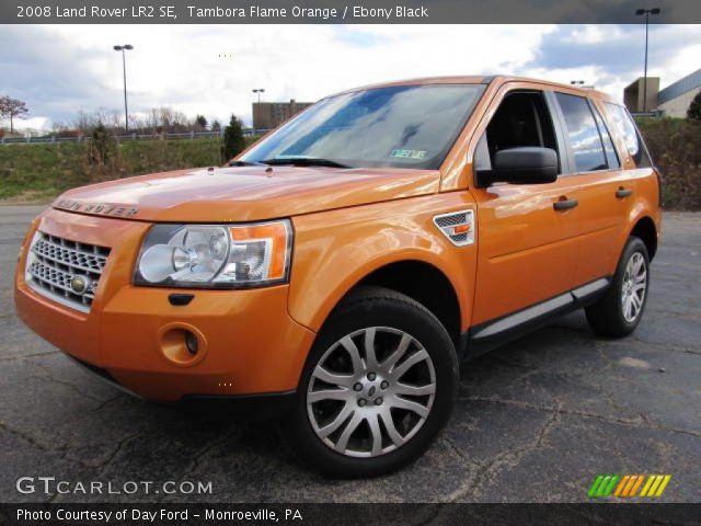 2008 Land Rover LR2 SE in Tambora Flame Orange