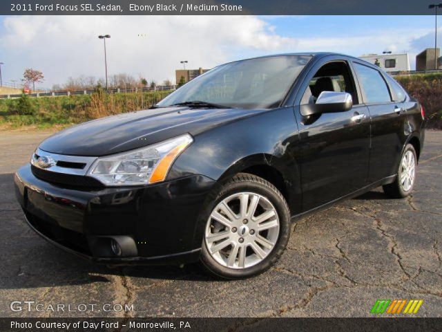 2011 Ford Focus SEL Sedan in Ebony Black