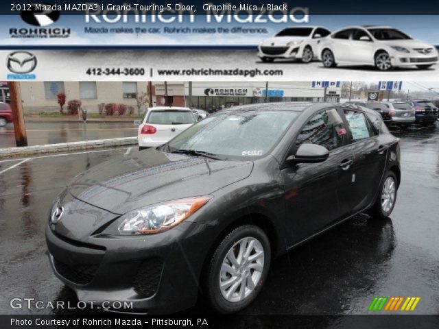 2012 Mazda MAZDA3 i Grand Touring 5 Door in Graphite Mica