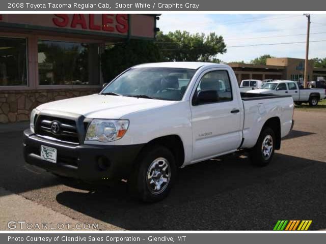 2008 Toyota Tacoma Regular Cab in Super White