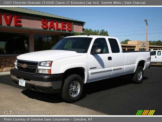 2007 Chevrolet Silverado 2500HD Classic LT Extended Cab 4x4 in Summit White