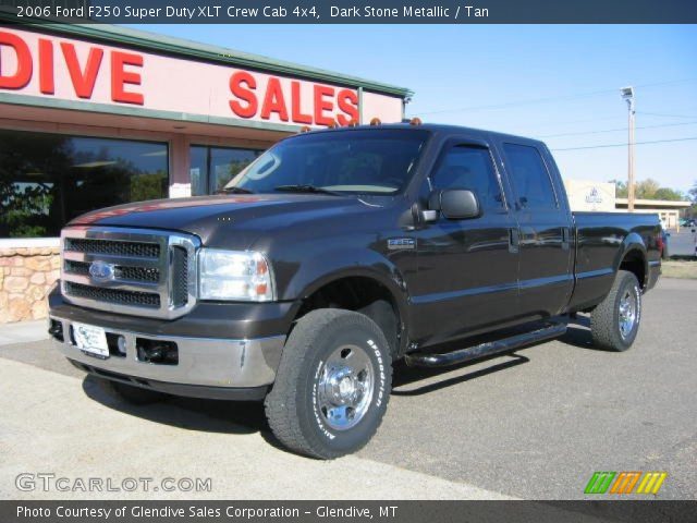 2006 Ford F250 Super Duty XLT Crew Cab 4x4 in Dark Stone Metallic