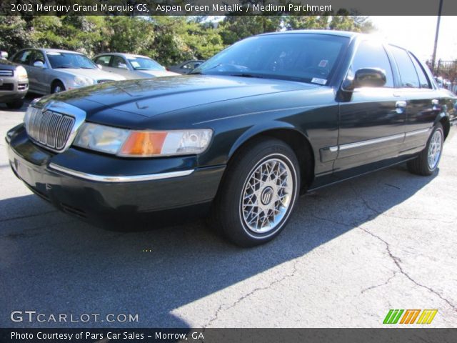 2002 Mercury Grand Marquis GS in Aspen Green Metallic