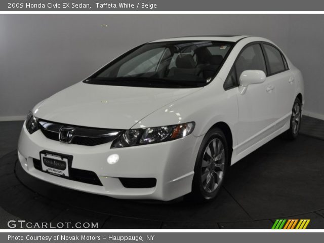 2009 Honda Civic EX Sedan in Taffeta White