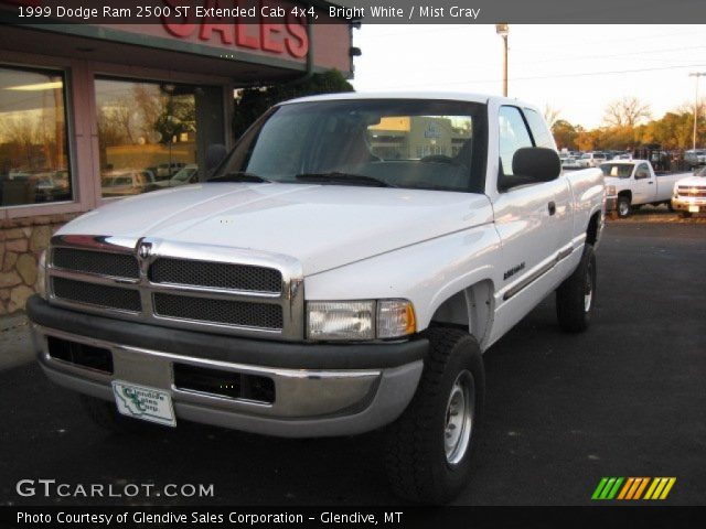 1999 Dodge Ram 2500 ST Extended Cab 4x4 in Bright White