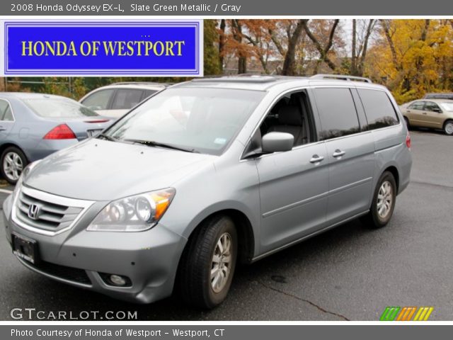 2008 Honda Odyssey EX-L in Slate Green Metallic