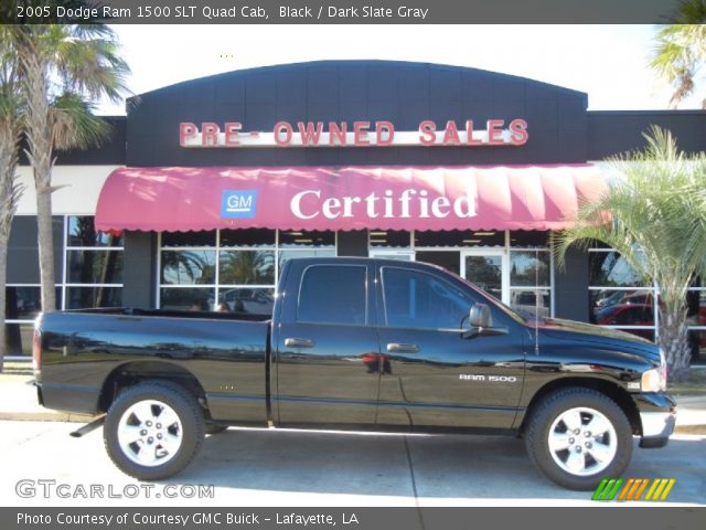 2005 Dodge Ram 1500 SLT Quad Cab in Black