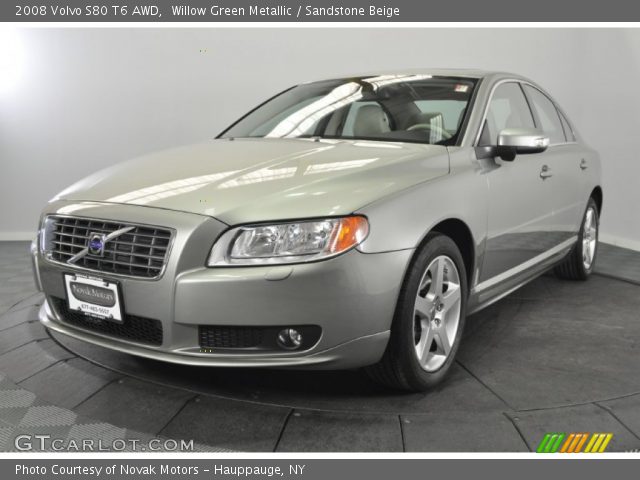 2008 Volvo S80 T6 AWD in Willow Green Metallic