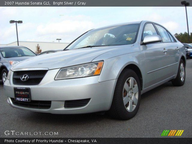 2007 Hyundai Sonata GLS in Bright Silver