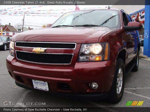 2008 Chevrolet Tahoe LT 4x4 in Deep Ruby Metallic
