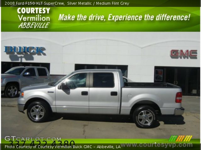 2008 Ford F150 XLT SuperCrew in Silver Metallic